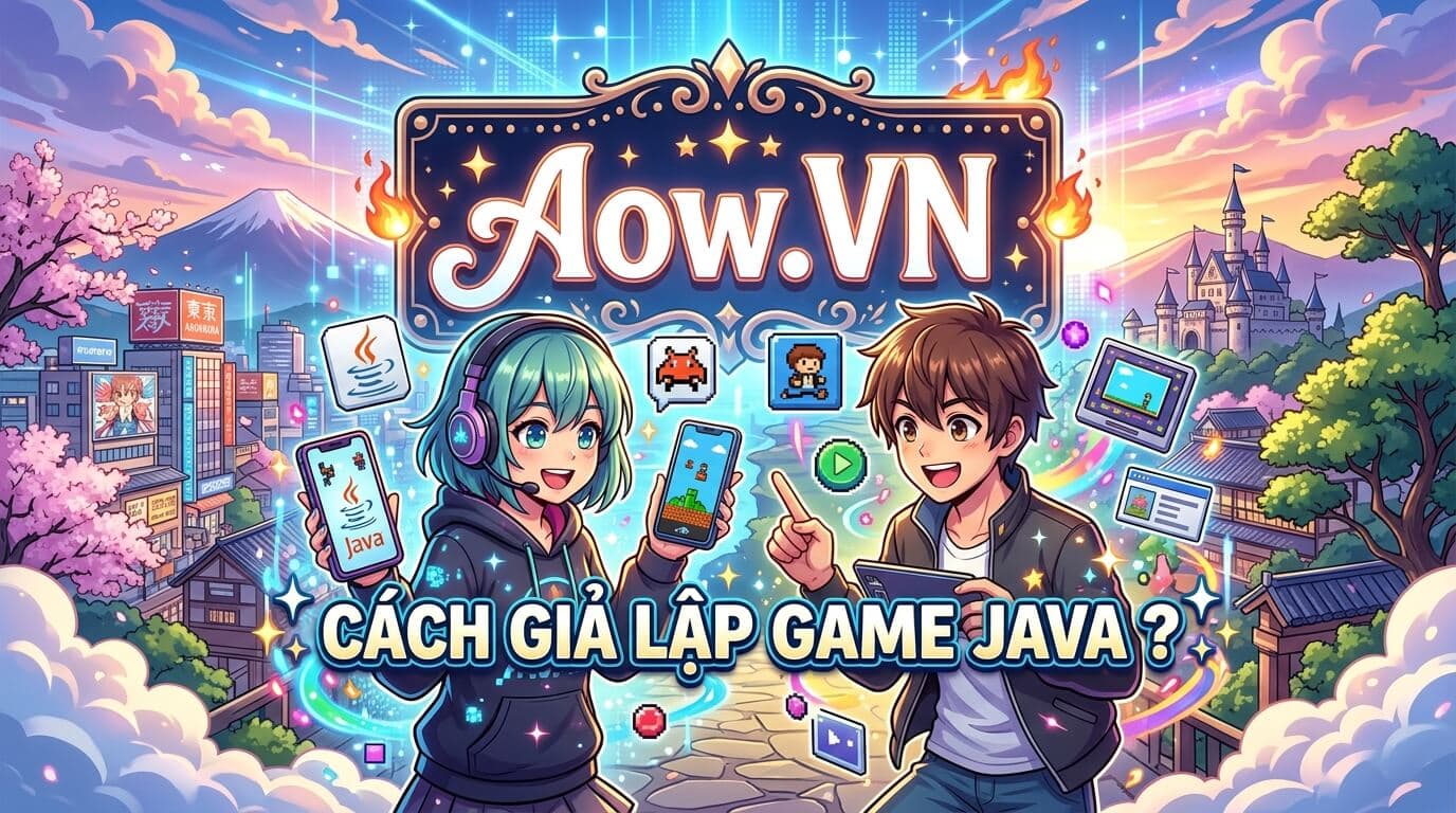 Làm sao để giả lập game Java ? ( Android, PC, IOS, MacOS